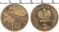 Продать Монеты Польша 2 злотых 2011 Латунь