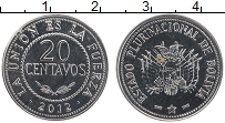 Продать Монеты Боливия 20 сентаво 2012 Медно-никель
