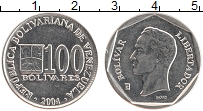 Продать Монеты Венесуэла 100 боливар 2004 Медно-никель