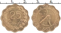 Продать Монеты Парагвай 25 сентим 1953 Бронза