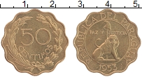 Продать Монеты Парагвай 50 сентим 1953 Бронза