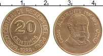 Продать Монеты Перу 20 сентим 1986 Медно-никель