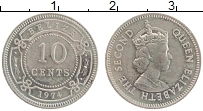 Продать Монеты Белиз 10 центов 1976 Медно-никель