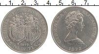 Продать Монеты Гибралтар 25 пенсов 1972 Медно-никель