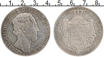 Продать Монеты Саксония 2 талера 1854 Серебро
