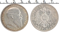 Продать Монеты Баден 5 марок 1903 Серебро