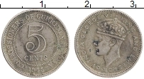 Продать Монеты Малайя 5 центов 1943 Серебро
