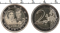 Продать Монеты Люксембург 2 евро 2021 Биметалл