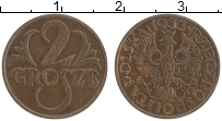 Продать Монеты Польша 2 гроша 1930 Бронза