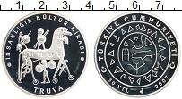 Продать Монеты Турция 30 лир 2007 Серебро