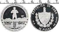 Продать Монеты Куба 10 песо 1997 Серебро