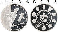 Продать Монеты Куба 10 песо 1994 Серебро