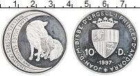 Продать Монеты Андорра 10 динерс 1997 Серебро