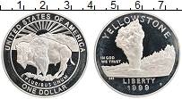 Продать Монеты США 1 доллар 1999 Серебро