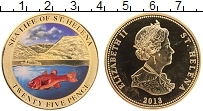 Продать Монеты Остров Святой Елены 25 пенсов 2013 Позолота
