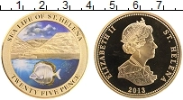 Продать Монеты Остров Святой Елены 25 пенсов 2013 Латунь
