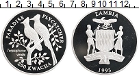Продать Монеты Замбия 250 квач 1993 Серебро