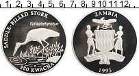 Продать Монеты Замбия 250 квач 1993 Серебро