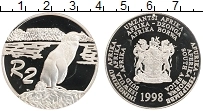 Продать Монеты ЮАР 2 ранда 1998 Серебро
