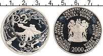 Продать Монеты ЮАР 2 ранда 2000 Серебро