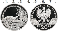 Продать Монеты Польша 20 злотых 2002 Серебро