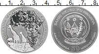 Продать Монеты Руанда 50 франков 2018 Серебро