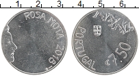 Продать Монеты Португалия 7 1/2 евро 2018 Серебро