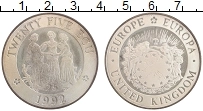 Продать Монеты Великобритания 25 экю 1992 Серебро