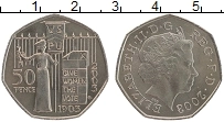 Продать Монеты Великобритания 50 пенсов 2003 Медно-никель