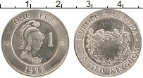 Продать Монеты Великобритания 1 экю 1992 Медно-никель