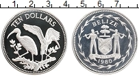 Продать Монеты Белиз 10 долларов 1980 Медно-никель