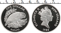 Продать Монеты Новая Зеландия 1 доллар 1986 Серебро