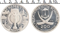 Продать Монеты Экваториальная Гвинея 200 песет 1970 Серебро