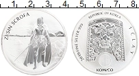 Продать Монеты Южная Корея 1 унция 2019 Серебро