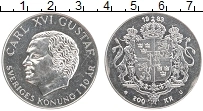 Продать Монеты Швеция 200 крон 1983 Серебро