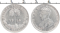 Продать Монеты Восточная Африка 1 шиллинг 1913 Серебро