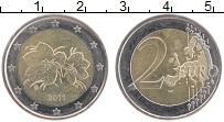 Продать Монеты Финляндия 2 евро 2001 Биметалл