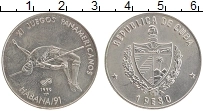 Продать Монеты Куба 1 песо 1990 Медно-никель