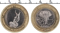 Продать Монеты Гвинея-Бисау 6000 франков 2004 Биметалл