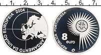 Продать Монеты Португалия 8 евро 2004 Серебро
