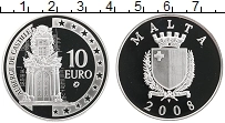 Продать Монеты Мальта 10 евро 2008 Серебро
