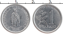 Продать Монеты Парагвай 1 гуарани 1975 Медно-никель