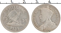 Продать Монеты Фиджи 1 шиллинг 1934 Серебро