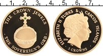 Продать Монеты Теркc и Кайкос 5 крон 2004 Медно-никель