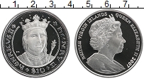 Продать Монеты Виргинские острова 10 долларов 2007 Серебро