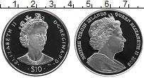 Продать Монеты Виргинские острова 10 долларов 2006 Серебро