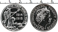 Продать Монеты Великобритания 20 фунтов 2014 Серебро