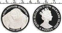 Продать Монеты Фолклендские острова 2 фунта 1996 Серебро