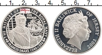 Продать Монеты Остров Джерси 5 фунтов 2003 Серебро