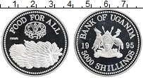 Продать Монеты Уганда 5000 шиллингов 1995 Серебро